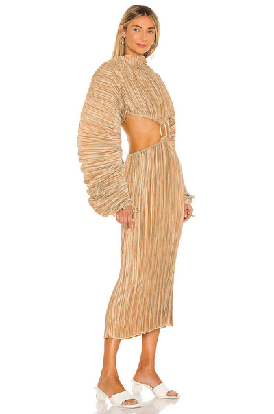 Cult Gaia - Akilah Dress - Light Camel