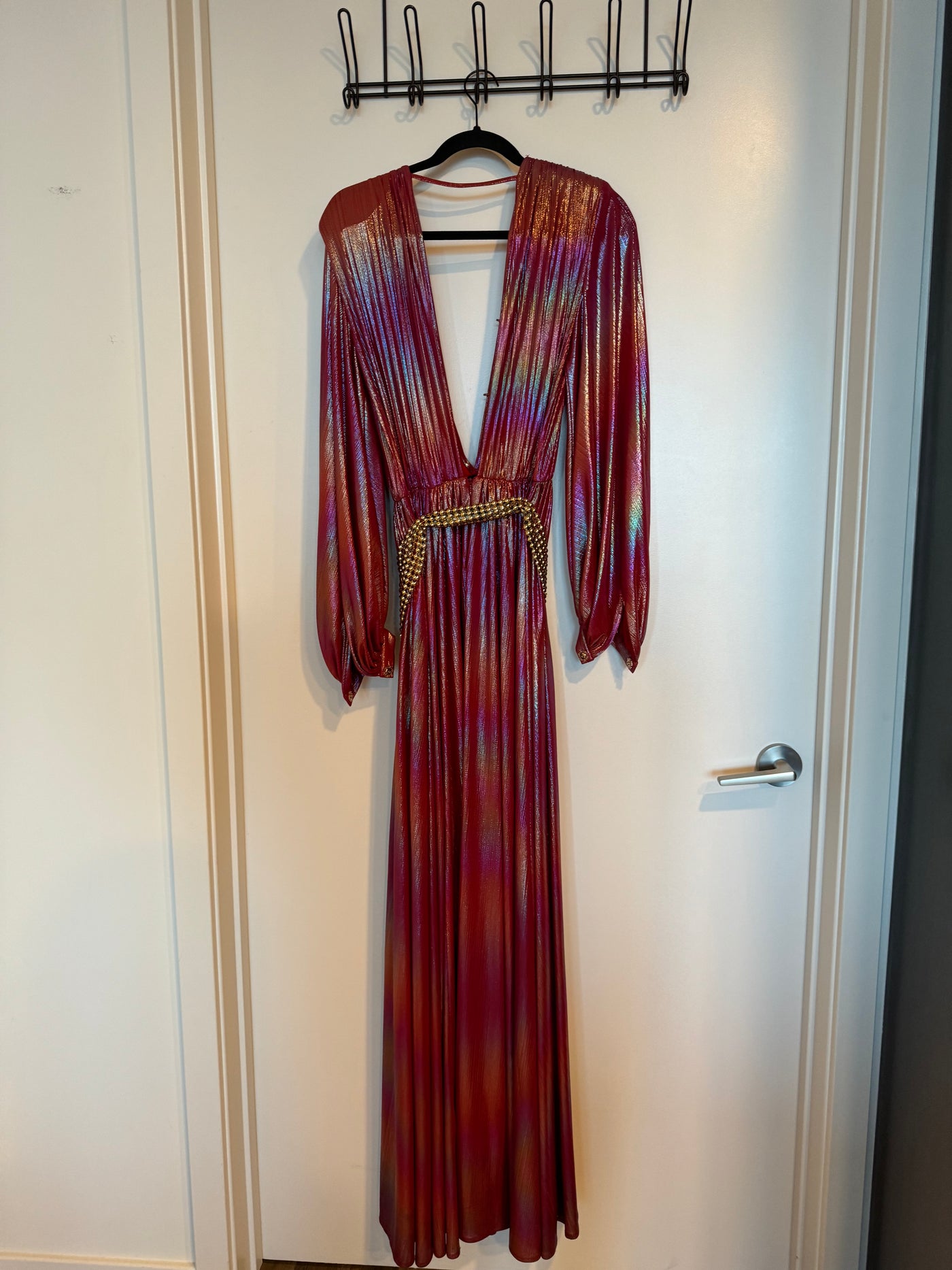 FINAL SALE* Bronx and Banco - Zoe Rose Gown - Multicolor