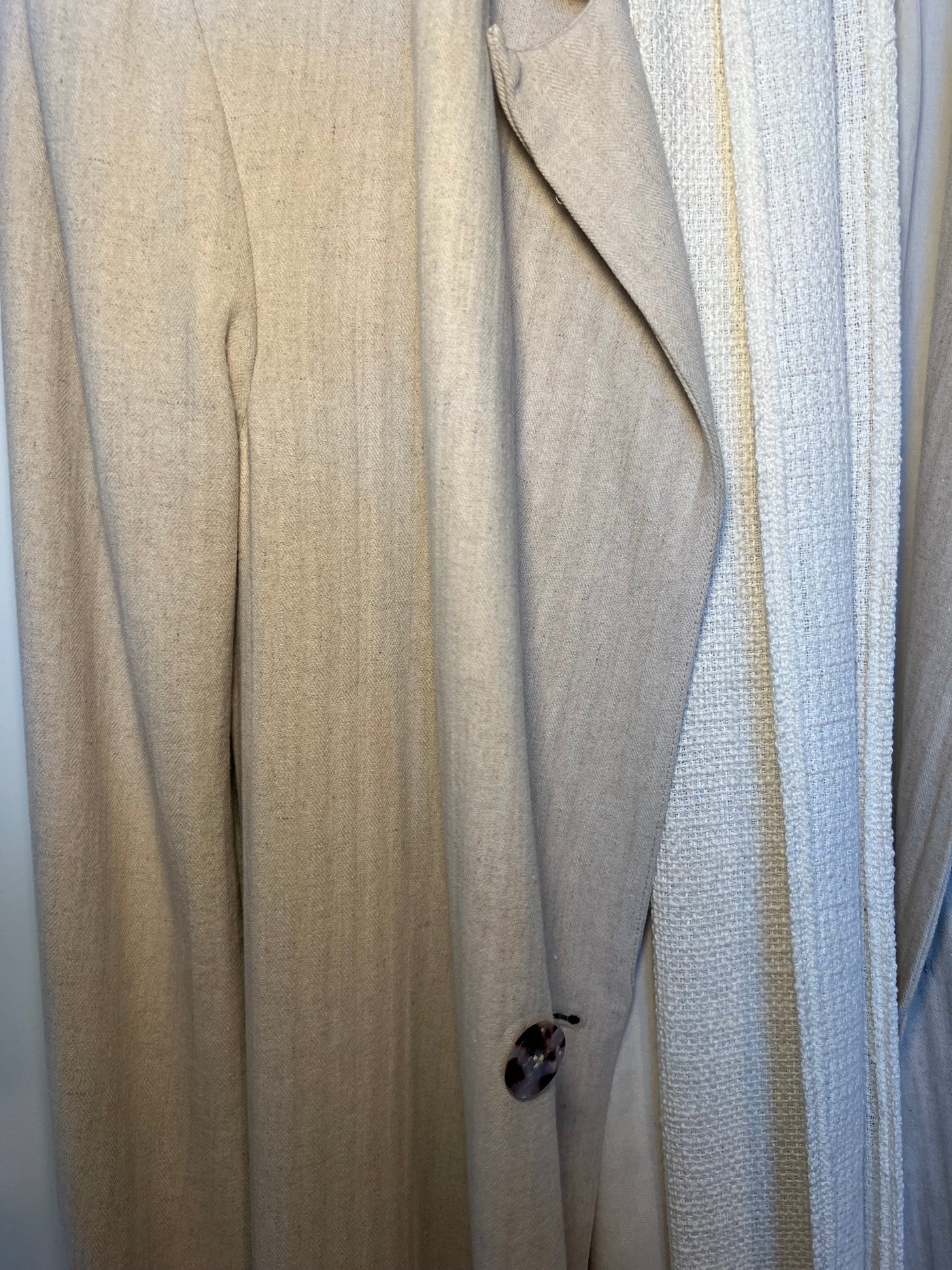 FINAL SALE* House of CB - Colette Linen Blend Blazer Dress - Natural