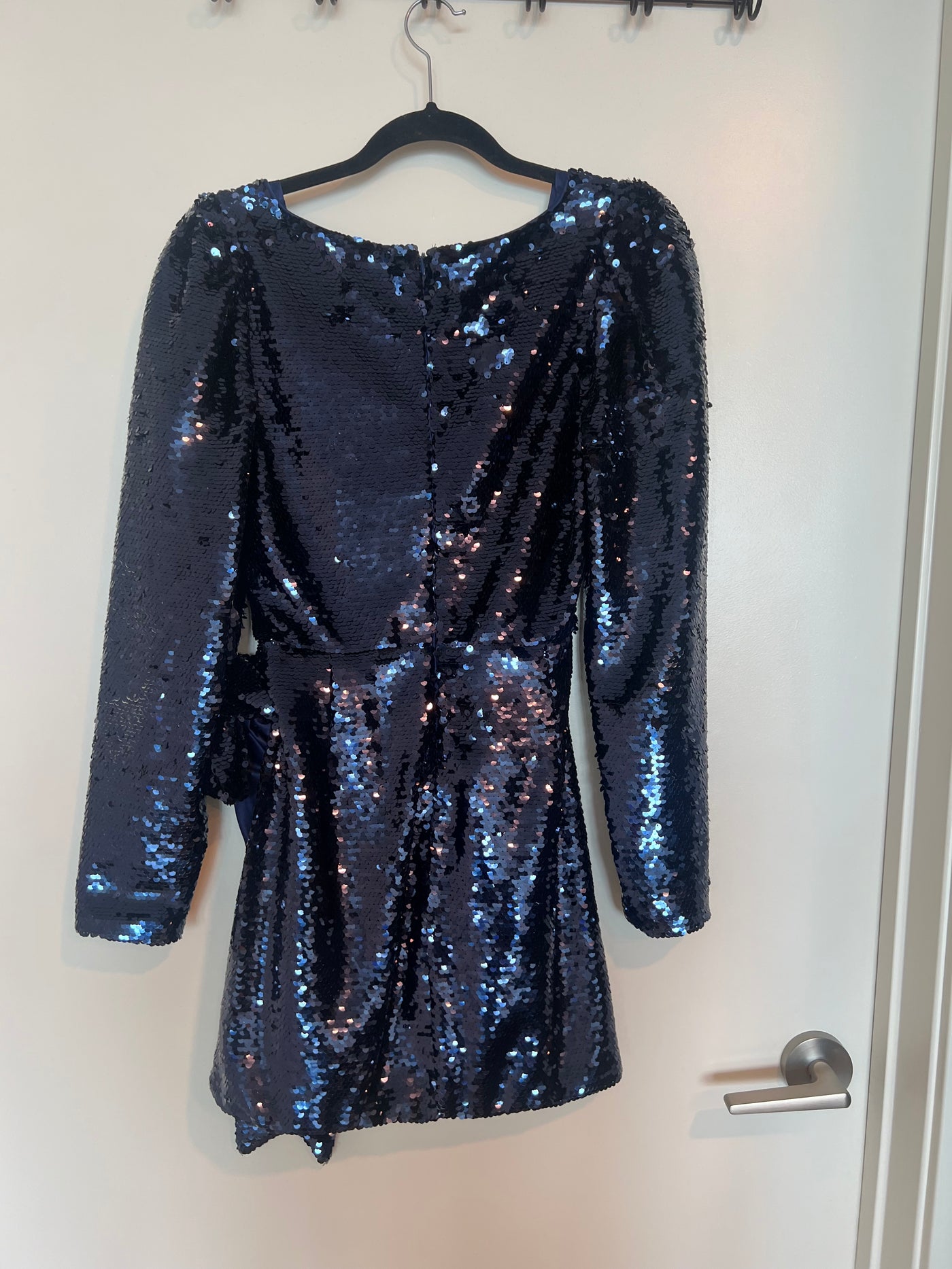 FINAL SALE* Lovers & Friends - Lacey Sequin Mini Dress - Navy Blue