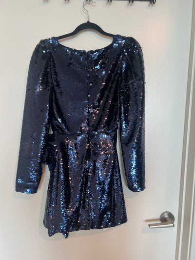 FINAL SALE* Lovers & Friends - Lacey Sequin Mini Dress - Navy Blue