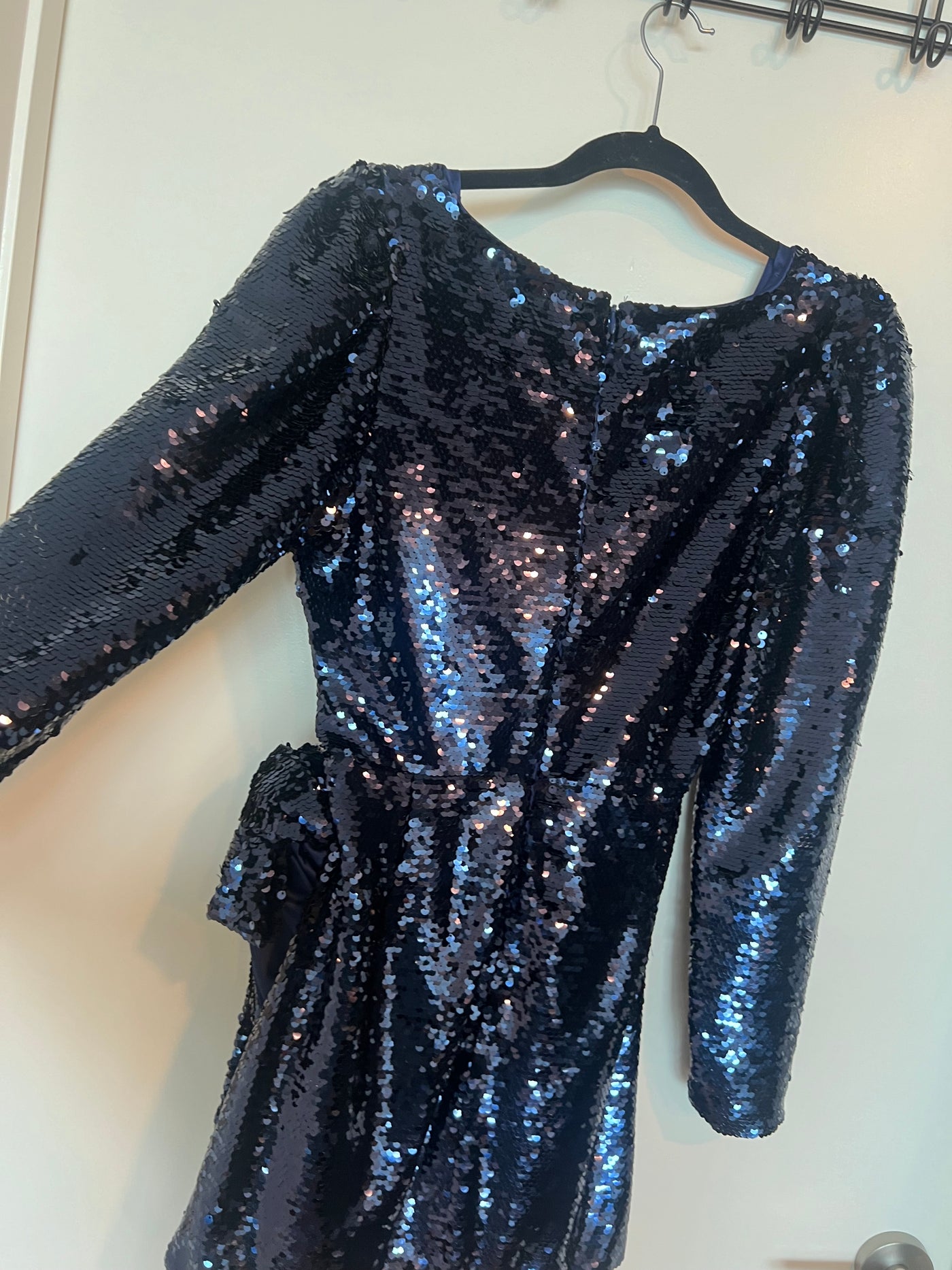 FINAL SALE* Lovers & Friends - Lacey Sequin Mini Dress - Navy Blue