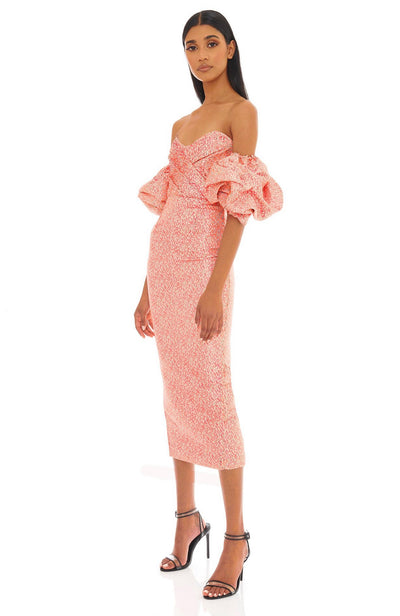 FINAL SALE* Eliya the Label - Tiana Dress - Coral Pink