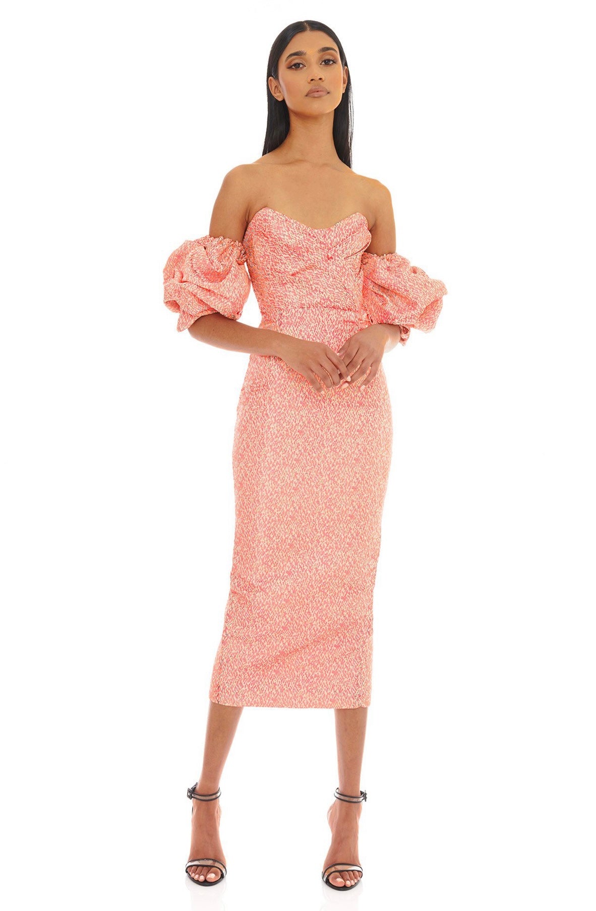 FINAL SALE* Eliya the Label - Tiana Dress - Coral Pink