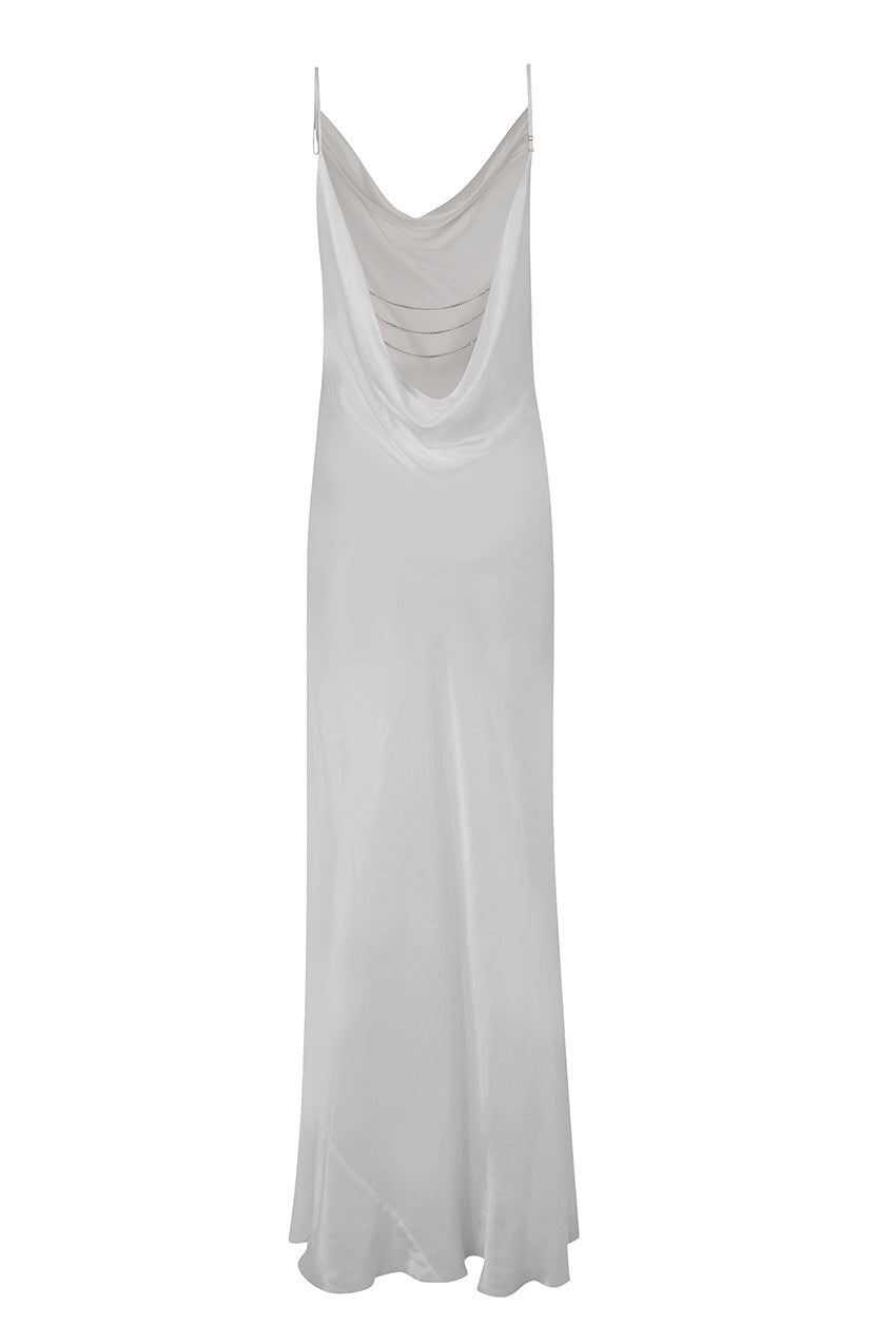 FINAL SALE* Rat and Boa - Ophelia Dress - White